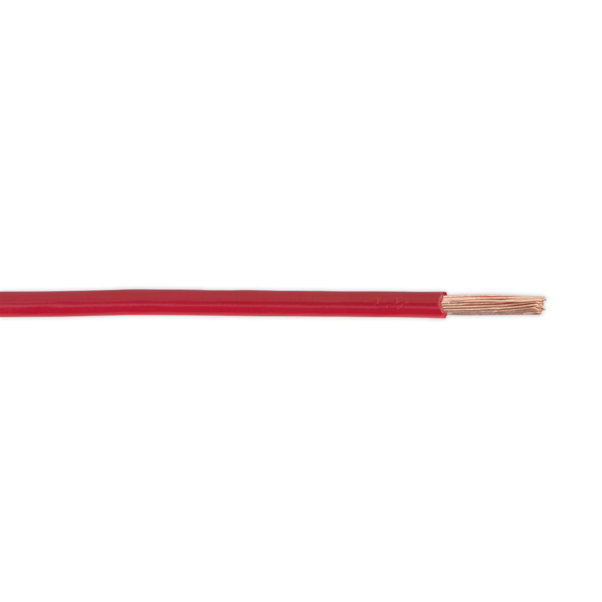 Sealey Automotive Cable Thin Wall Single 3mm 44/0.30mm 30m Red AC4430RE