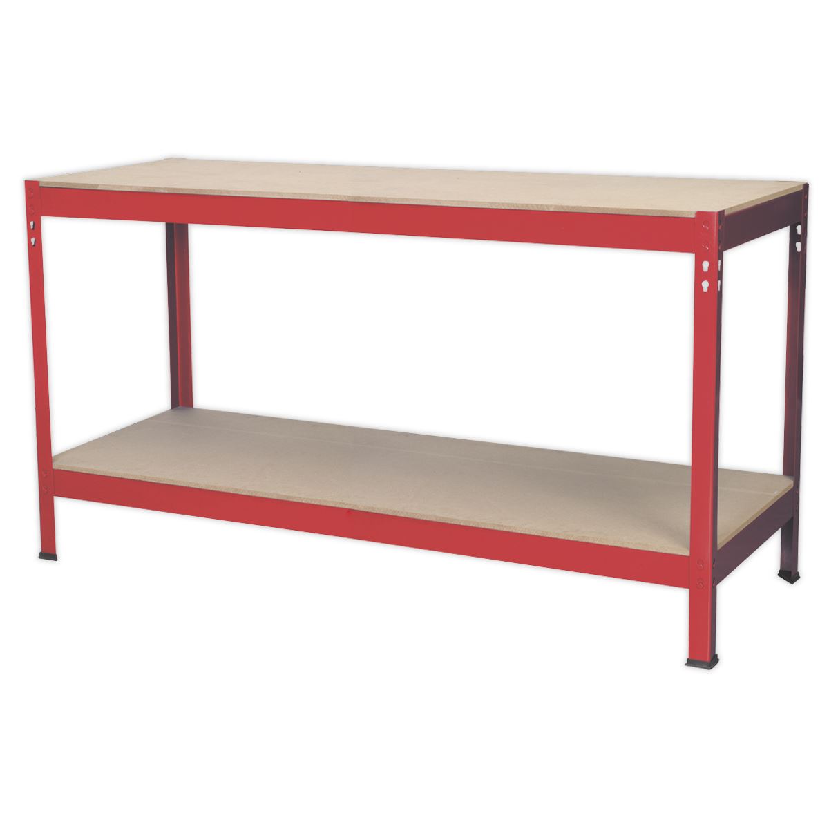 Sealey Workbench 1.53m Steel Wooden Top AP1535