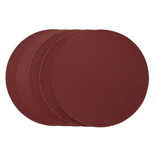 Draper Sanding Discs, 200mm, PSA, 240 Grit, (Pack of 5) SDPSA200 (63045)