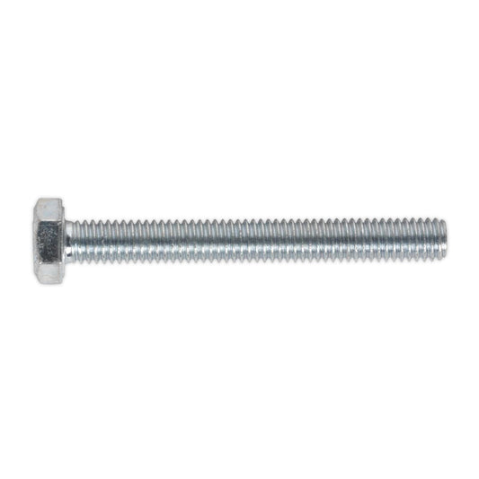 Sealey HT Setscrew M6 x 50mm 8.8 Zinc Pack of 50 SS650