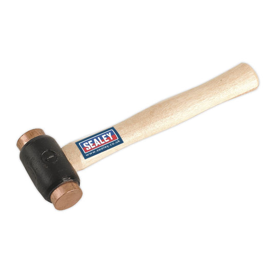 Sealey Copper Faced Hammer 1.75lb Hickory Shaft CFH02