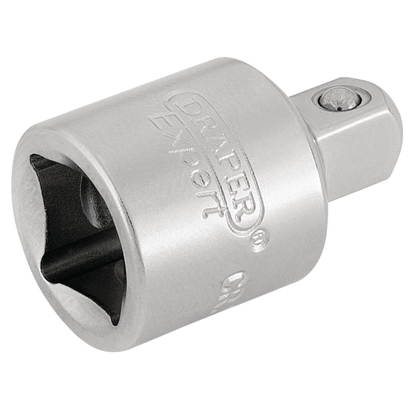 Draper Expert Quality 3/8"F x 1/4"M Chrome Vanadium Socket Converter - 16803