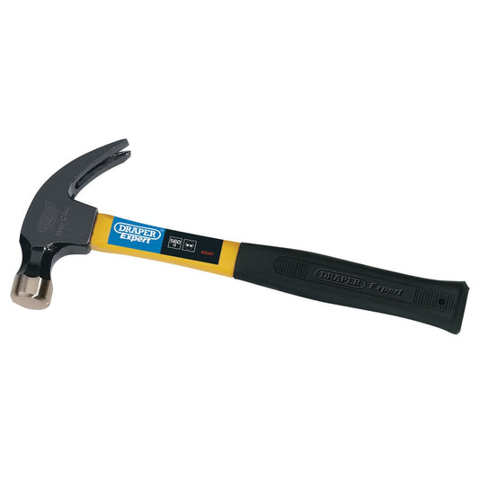 Draper 1x 560G (20oz) Fibreglass Shafted Claw Hammer Professional Tool 63347