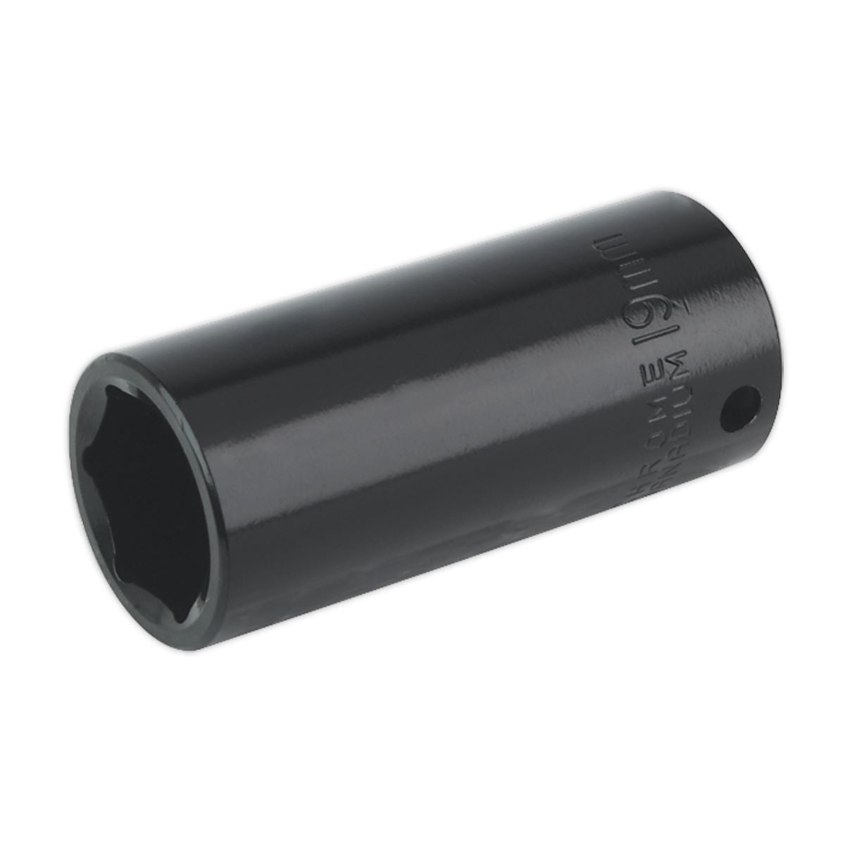 Sealey Impact Socket 19mm Deep 3/8"Sq Drive IS3819D