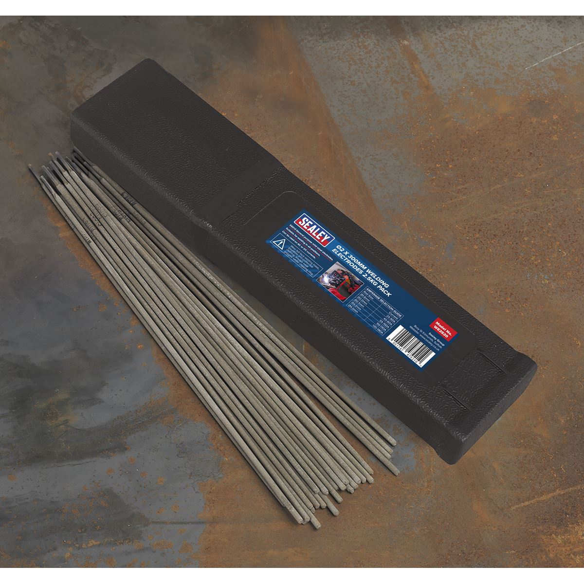 Sealey Welding Electrodes 2 x 300mm 2.5kg Pack WE2520