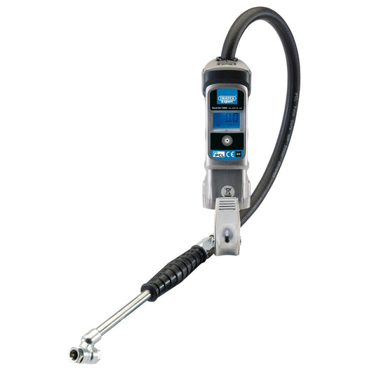 Draper Digital Gauge Air Line Inflator With Twin Connectors -No. 74839