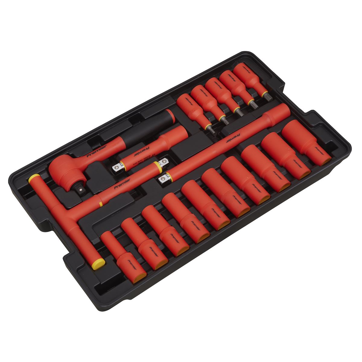 Sealey 1000V Insulated Tool Kit 1/2"Sq Drive 49pc AK7939