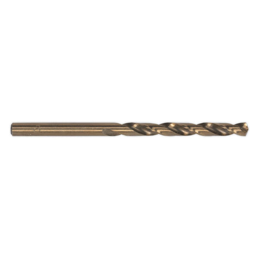 Sealey HSS Cobalt Fully Ground Drill Bit 1/4" Pack of 10 DBI14CB