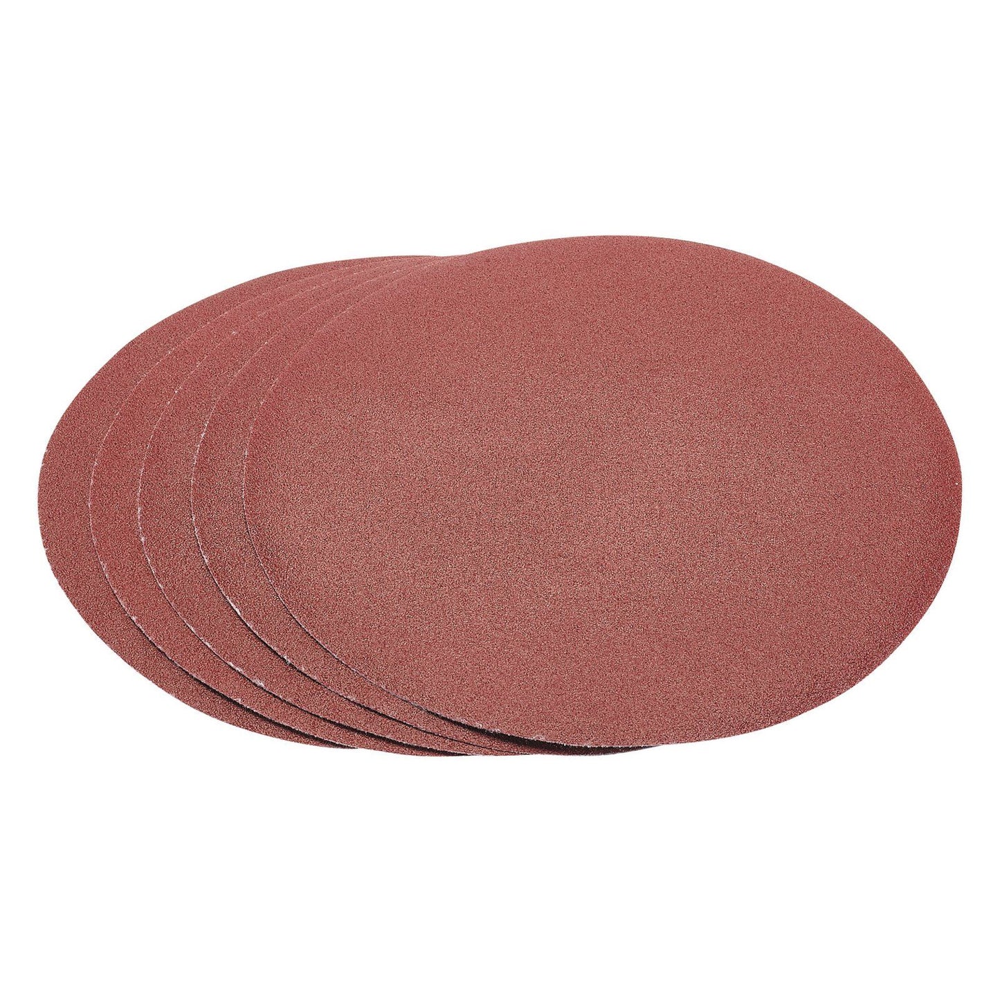 1x Pack of 5 Draper 100 Grit Hook & Eye Aluminium Oxide Sanding Discs - 230mm - 72231