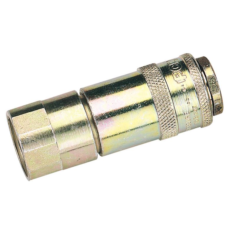 Draper 1x 1/2" Female Thread PCL Parallel Airflow Coupling Professional Tool - 37832