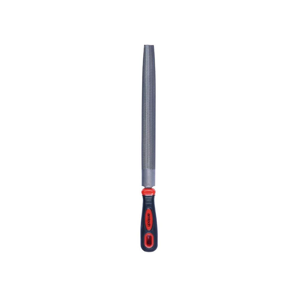 10" 250mm Engineers Metal Half Round File 2Nd Cut Carbon Steel Blade Soft Grip - E1355