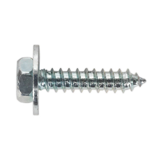 Sealey Acme Screw with Captive Washer M8 x 3/4" Zinc Pk of 100 ASW8