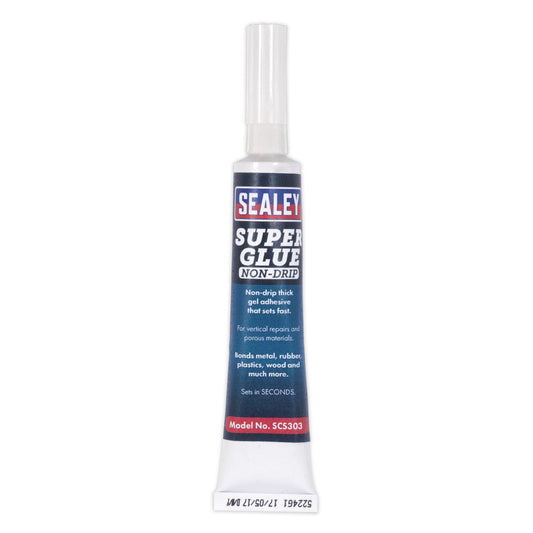 Sealey Super Glue Non-Drip Gel 20g SCS303S