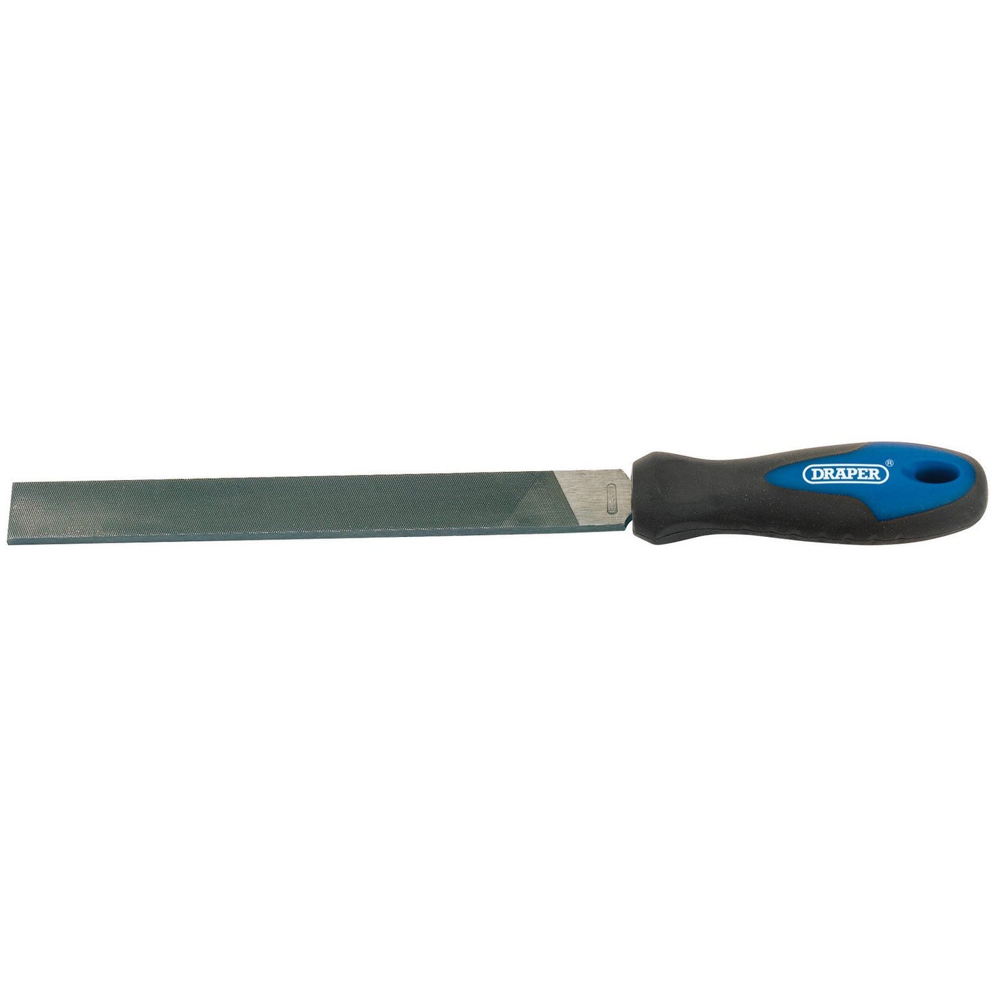 Draper Soft Grip Engineer's File Hand File and Handle, 200mm - 44953