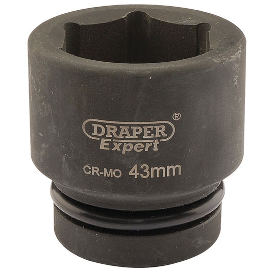 Draper Expert Expert 43mm 1" Square Drive Hi-Torq 6 Point Impact Socket - 05123