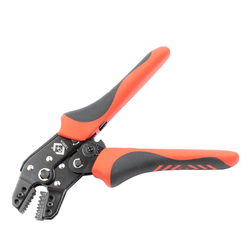 CK Tools Ratchet Crimping Pliers for Ferrules T3692A