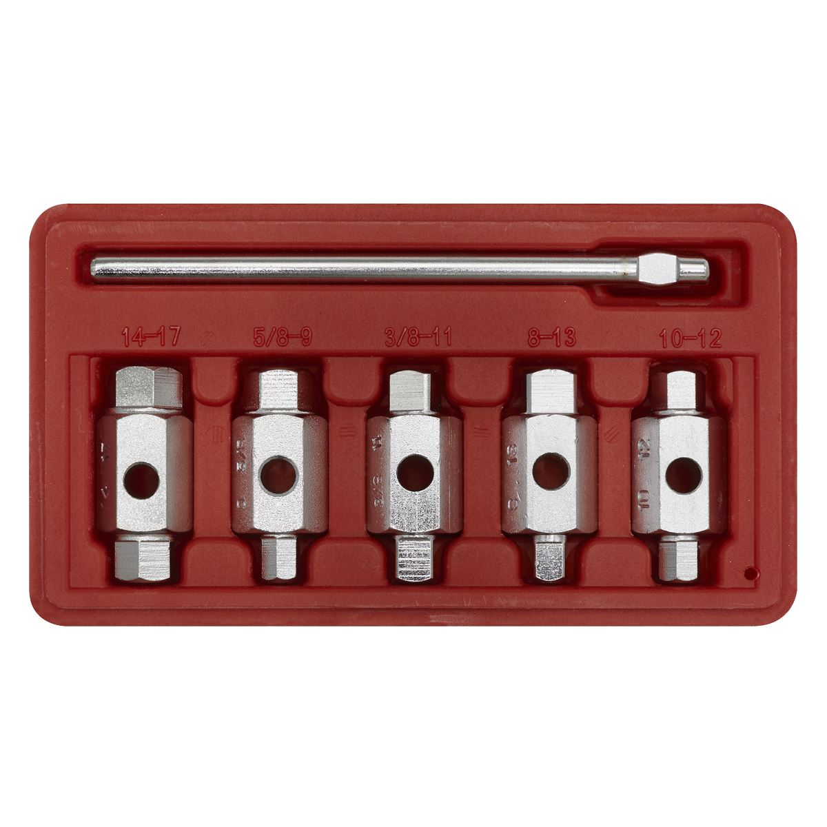 Sealey Drain Key Set 6pc Double End AK659