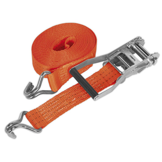 Sealey Ratchet Tie Down 50mm x 10m Poly Web 3000kg Load Test TD3010J