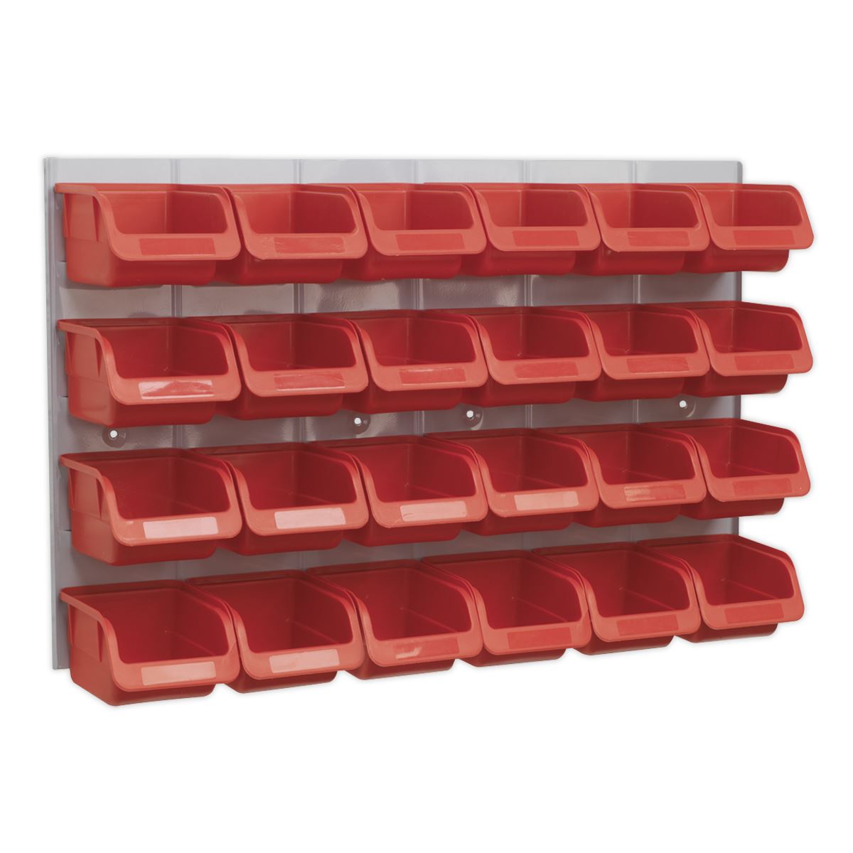 Sealey Bin & Panel Combination 24 Bins - Red TPS130