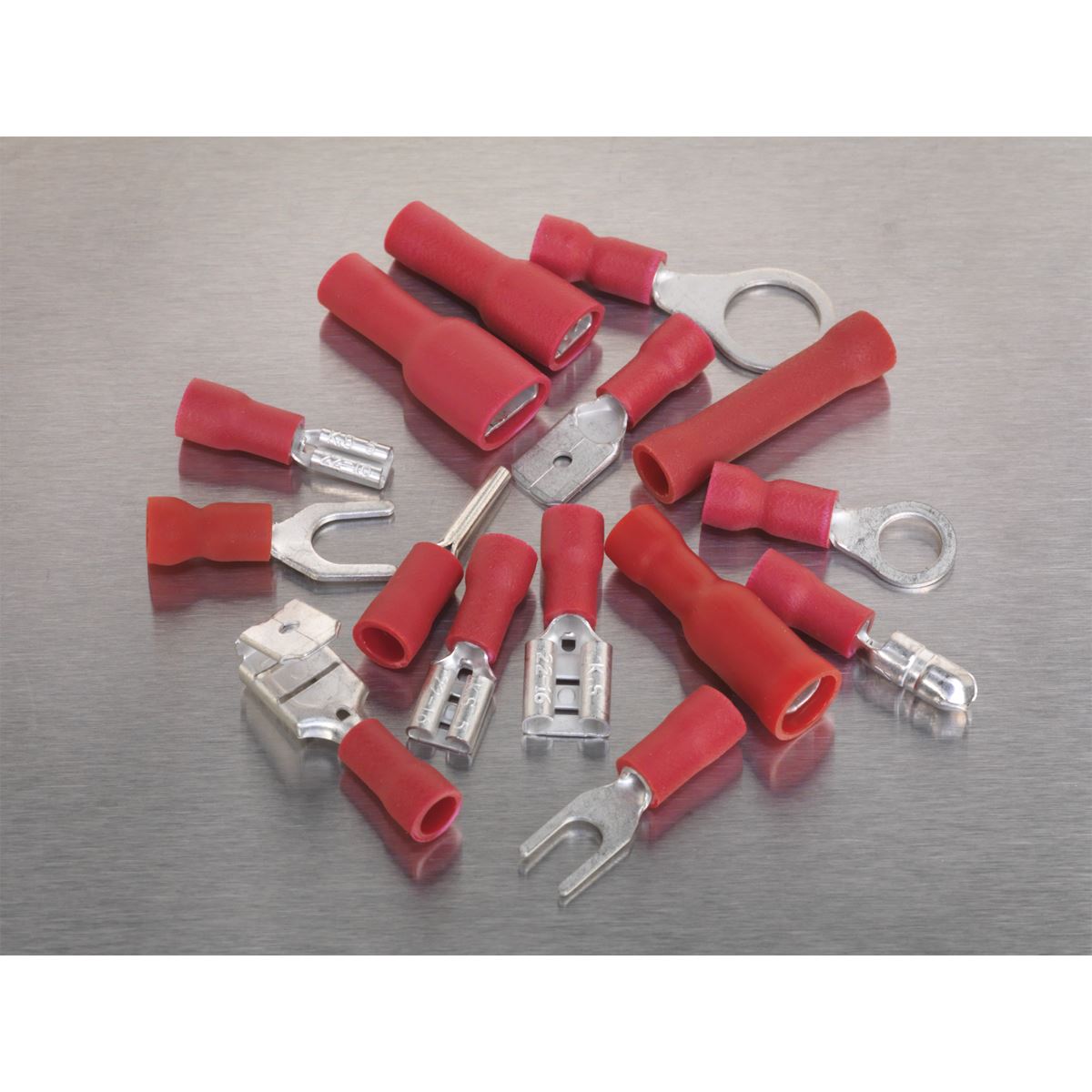 Sealey Crimp Terminal Assortment 260pc Red AB039RT