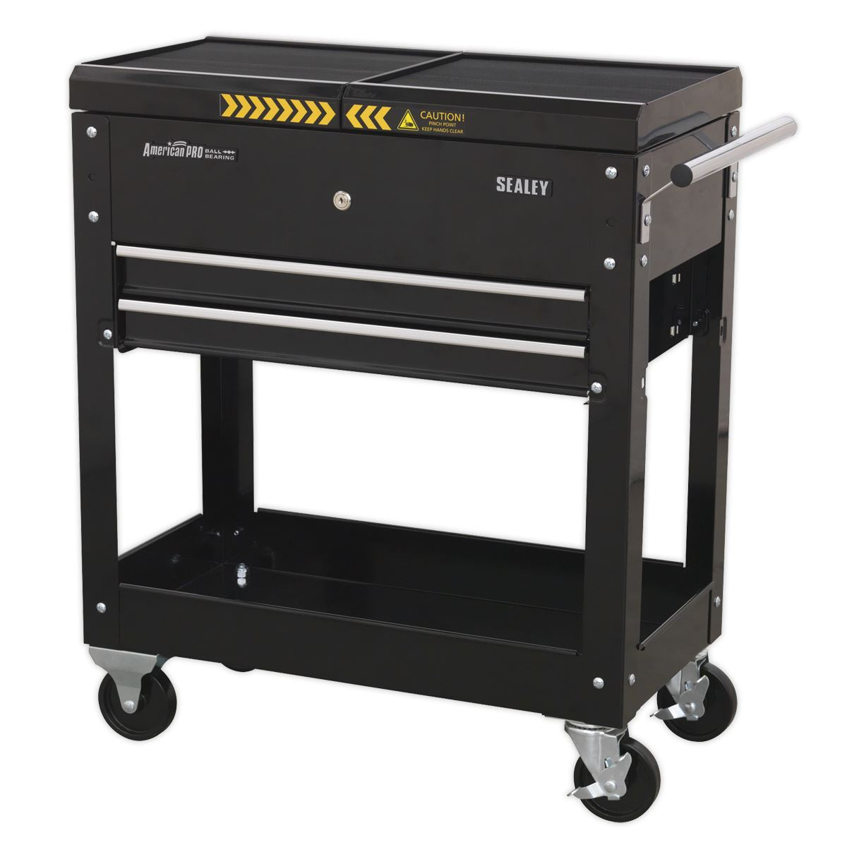 Sealey Mobile Tool & Parts Trolley - Black AP705MB