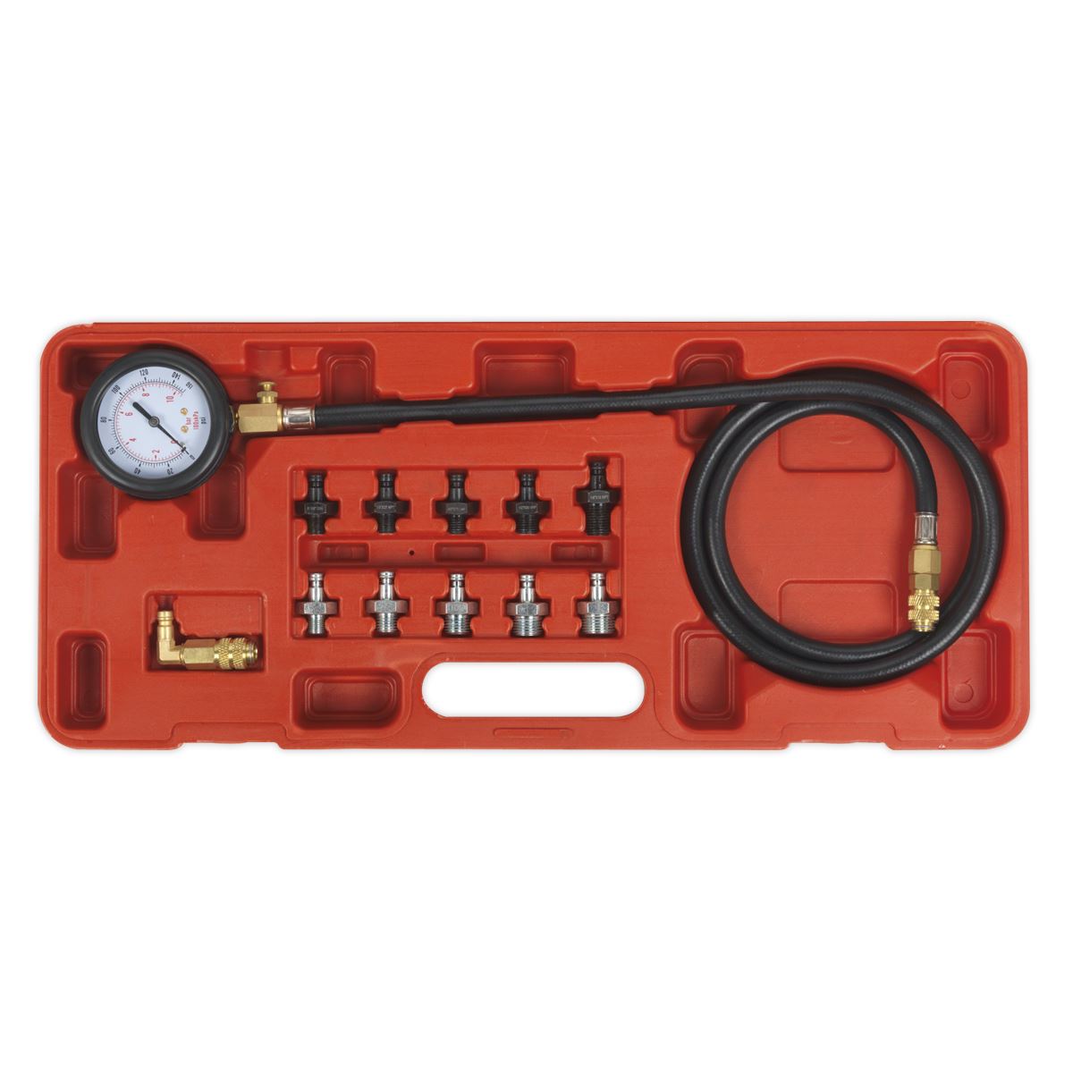 Sealey Oil Pressure Test Kit 12pc VSE203