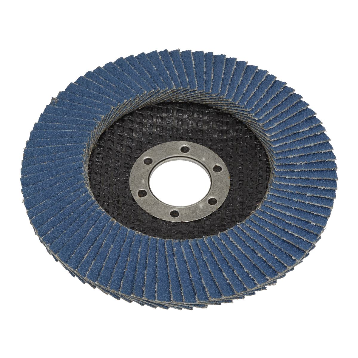 Sealey Flap Disc Zirconium 115mm 22mm Bore 80Grit FD11580