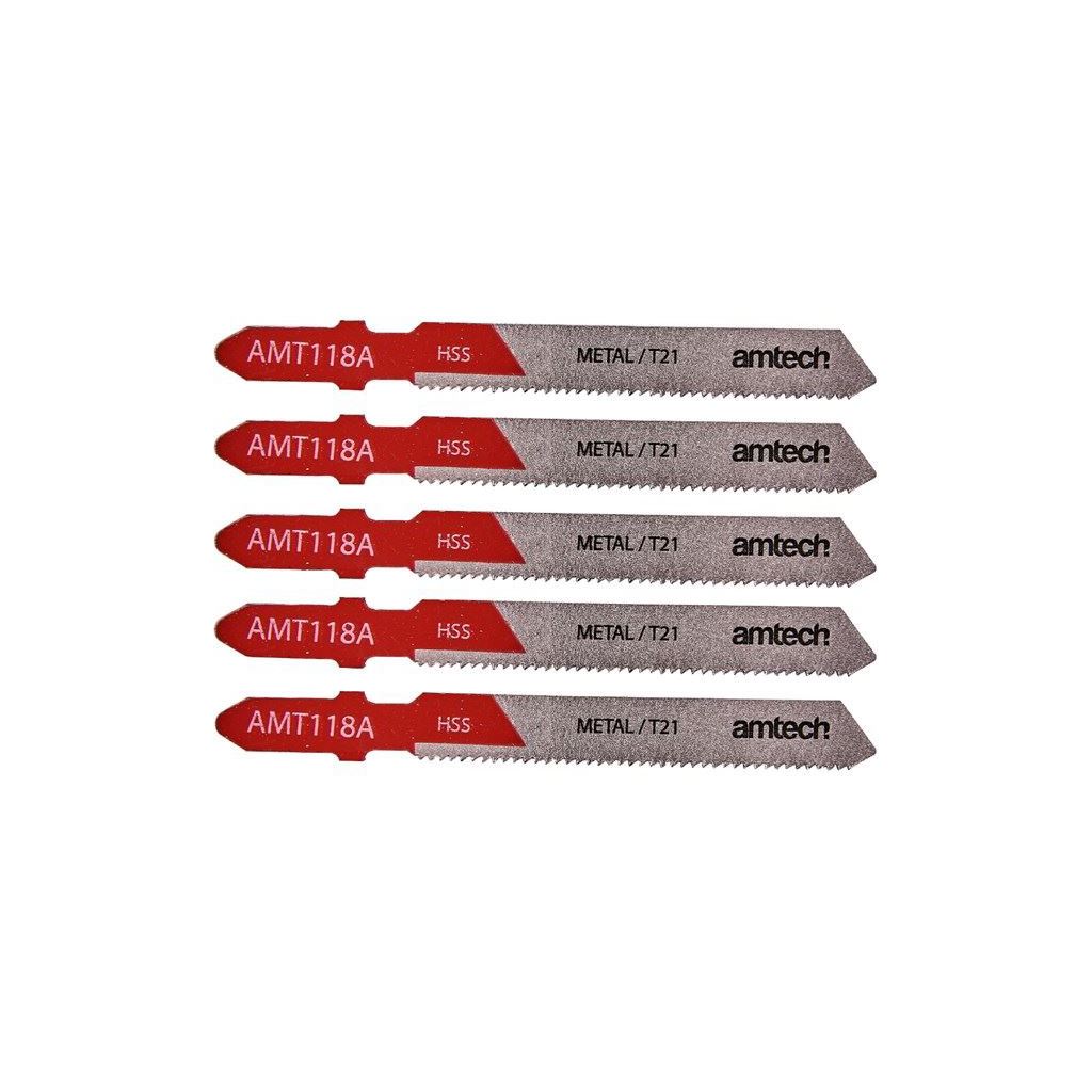 Amtech 5 Piece Metal Jigsaw Blade Set (AMT118A) - M1605