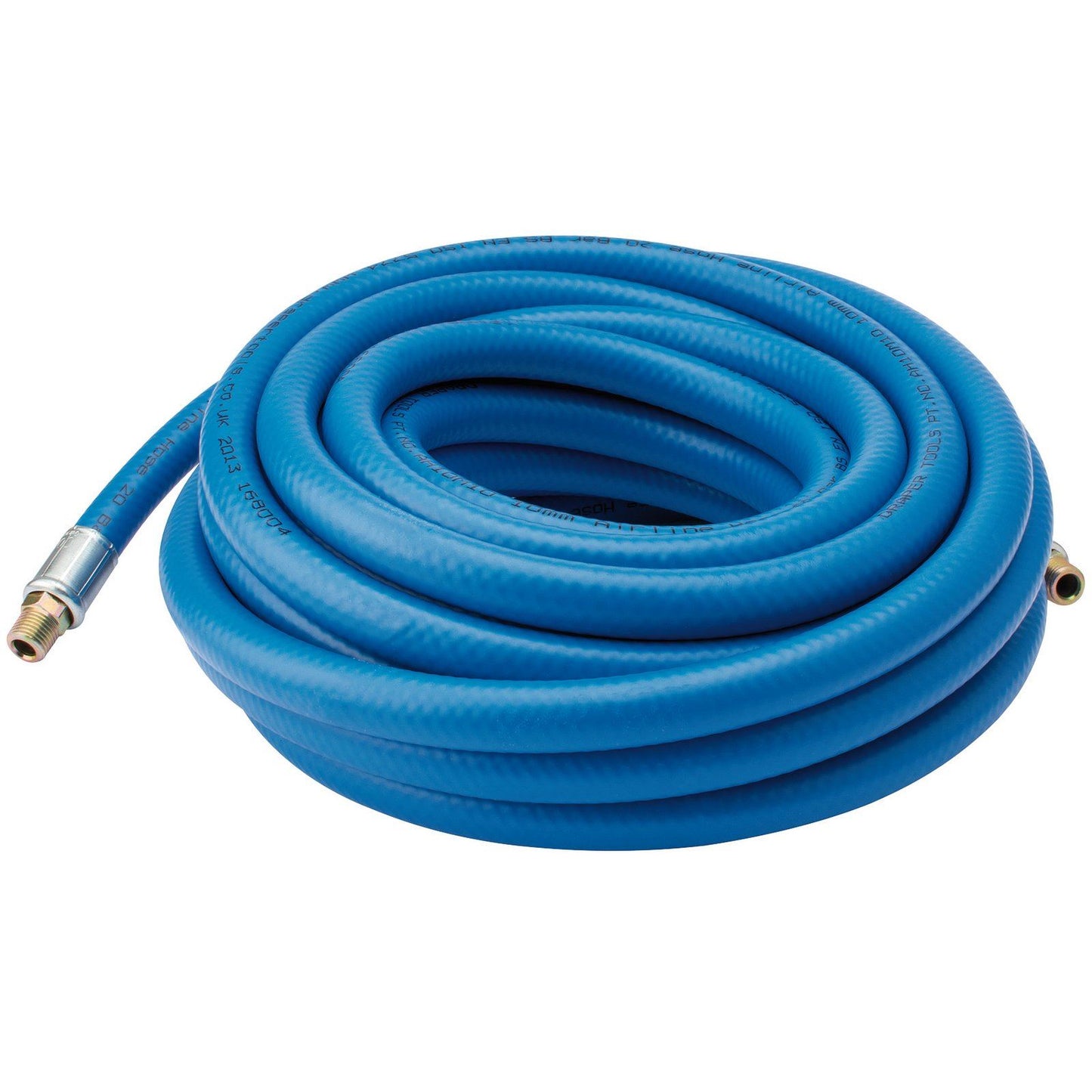 Draper 10M Air Line Hose (3/8"/10mm Bore) with 1/4" BSP Fittings - 38336