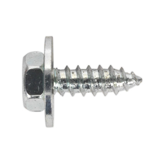 Sealey Acme Screw with Captive Washer M8 x 1/2" Zinc Pk of 50 ASW812