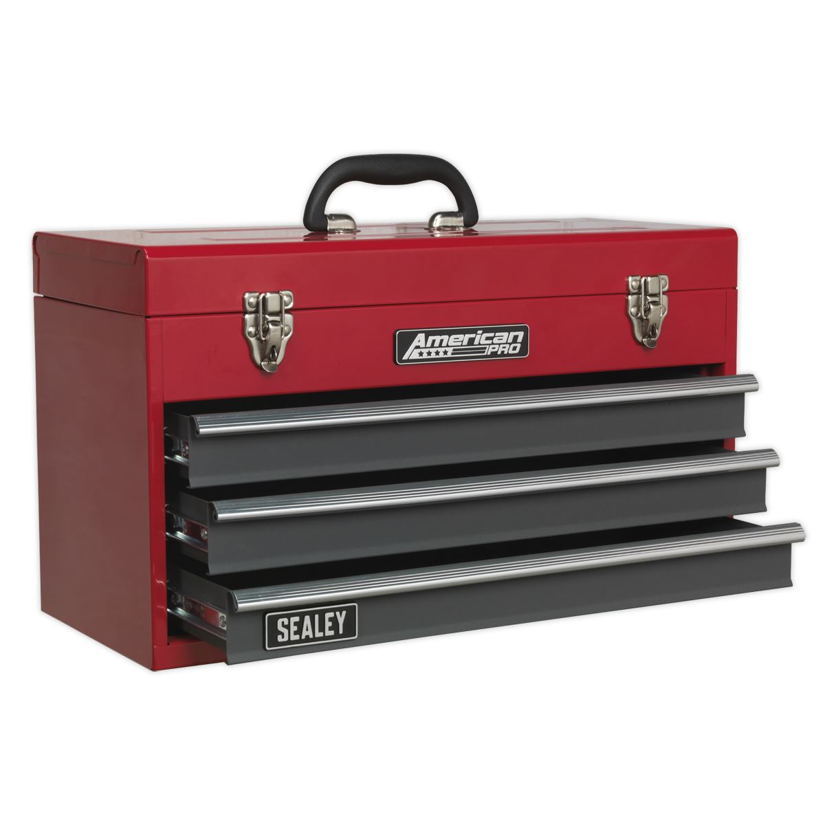 Sealey Tool Chest 3 Drawer Portable - Red/Grey AP9243BB