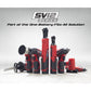 Sealey SV12 Series 4 x 12V Cordless Power Tool Combo Kit CP1200COMBO