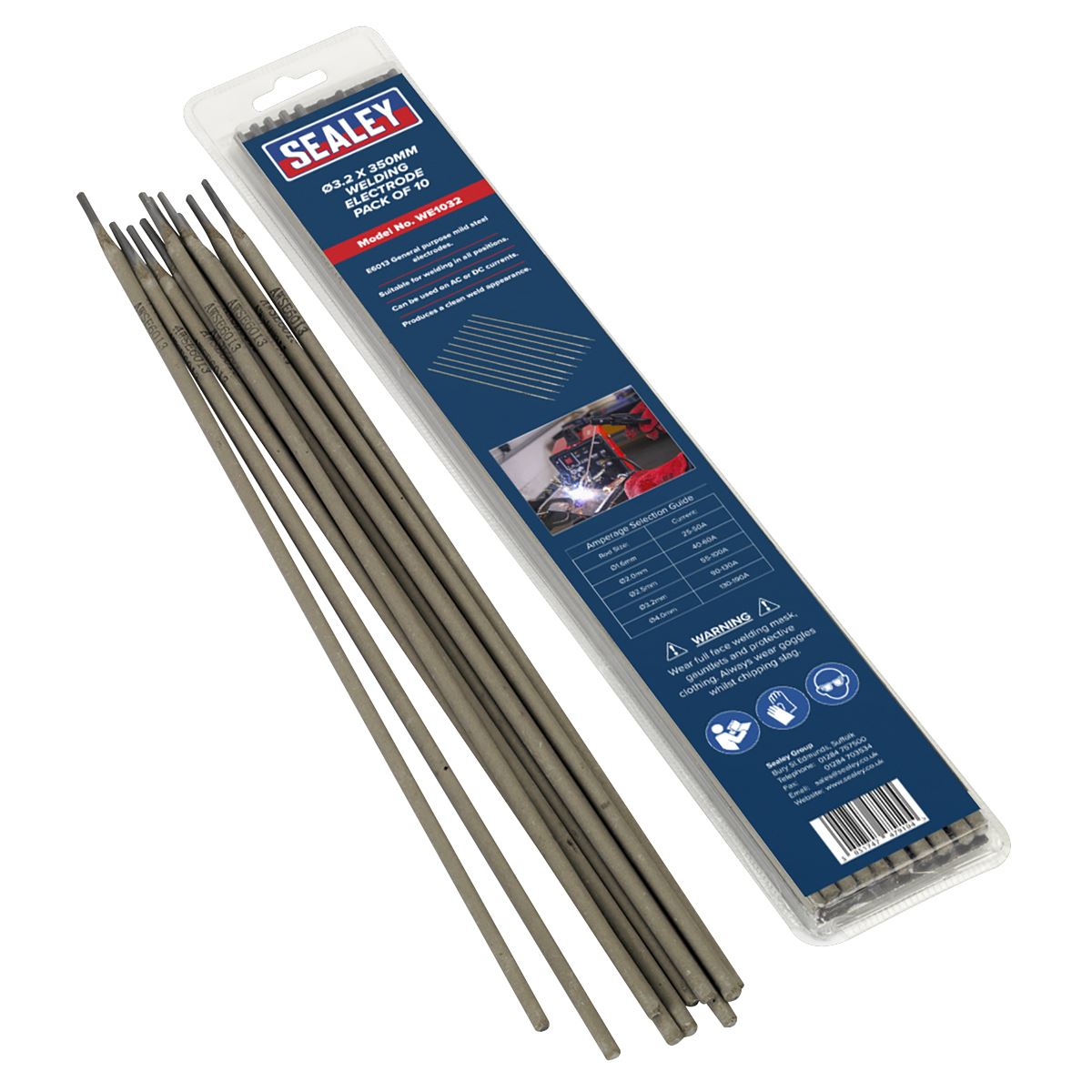 Sealey Welding Electrode 3.2 x 350mm Pack of 10 WE1032