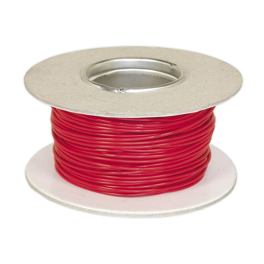 Sealey Automotive Cable Thin Wall Single 1mm 32/0.20mm 50m Red AC3220RE