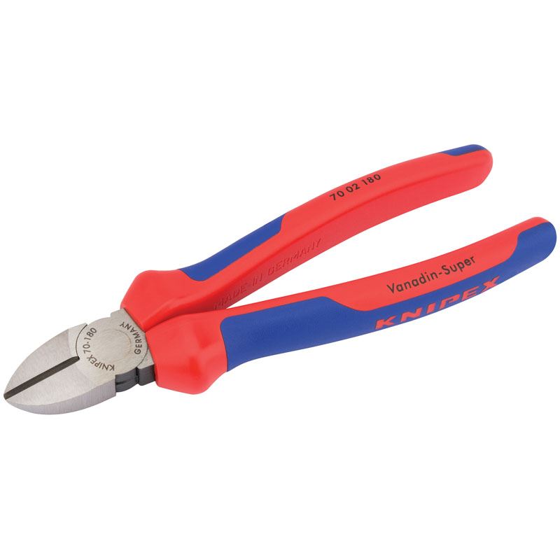 Knipex Knipex 70 02 180 180mm Diagonal Side Cutter - 18442