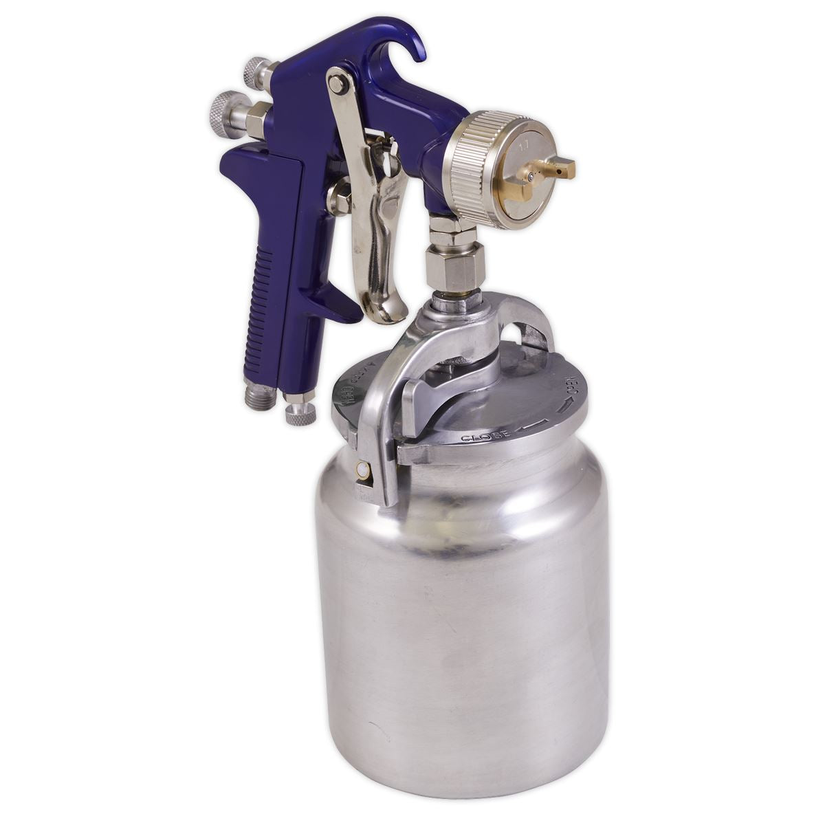 Sealey Suction Feed Spray Gun 1.7mm Set-Up S717