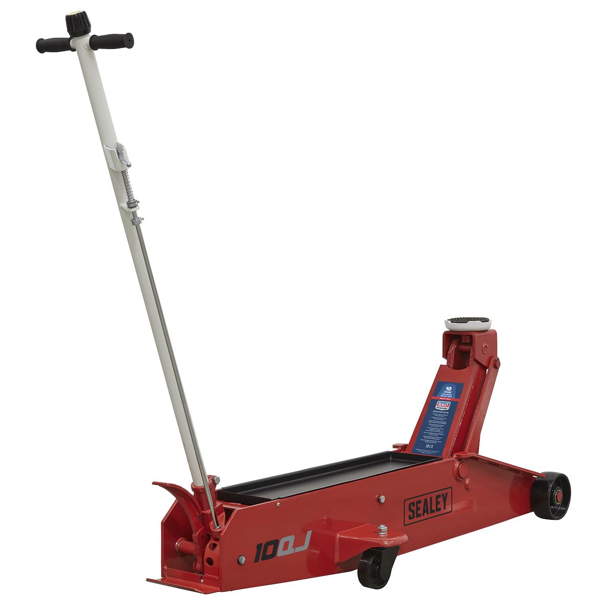 Sealey Trolley Jack 10 tonne Long Reach 10QJ