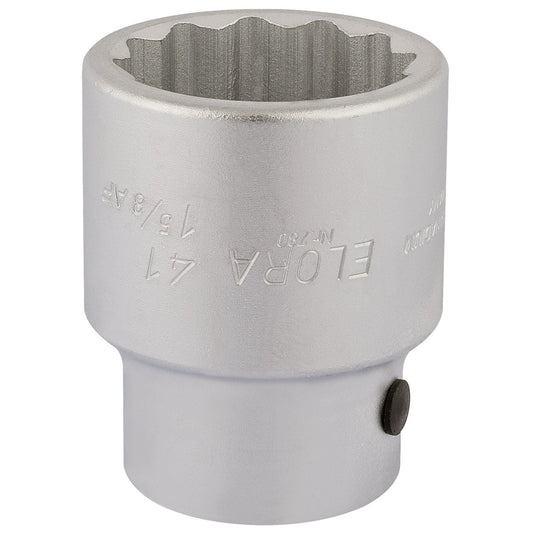 Elora 67484 780 41mm 1" Square Drive Bi-Hexagon Socket