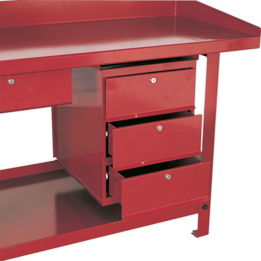 Sealey 3 Drawer Unit for AP10 & AP30 Series Benches AP3