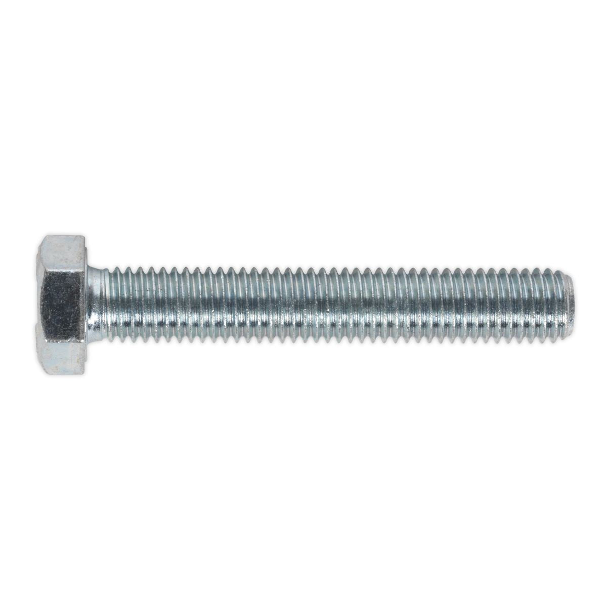 Sealey HT Setscrew M12 x 75mm 8.8 Zinc Pack of 10 SS1275