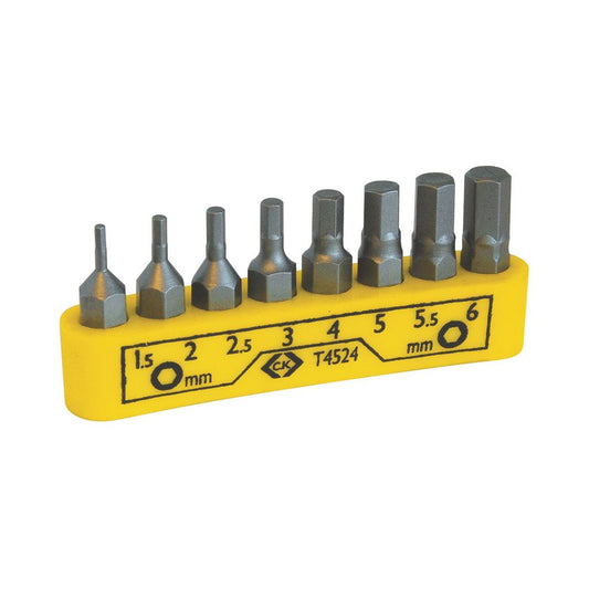 CK Tools Bit Clip Hexagon Set Of 8 T4524