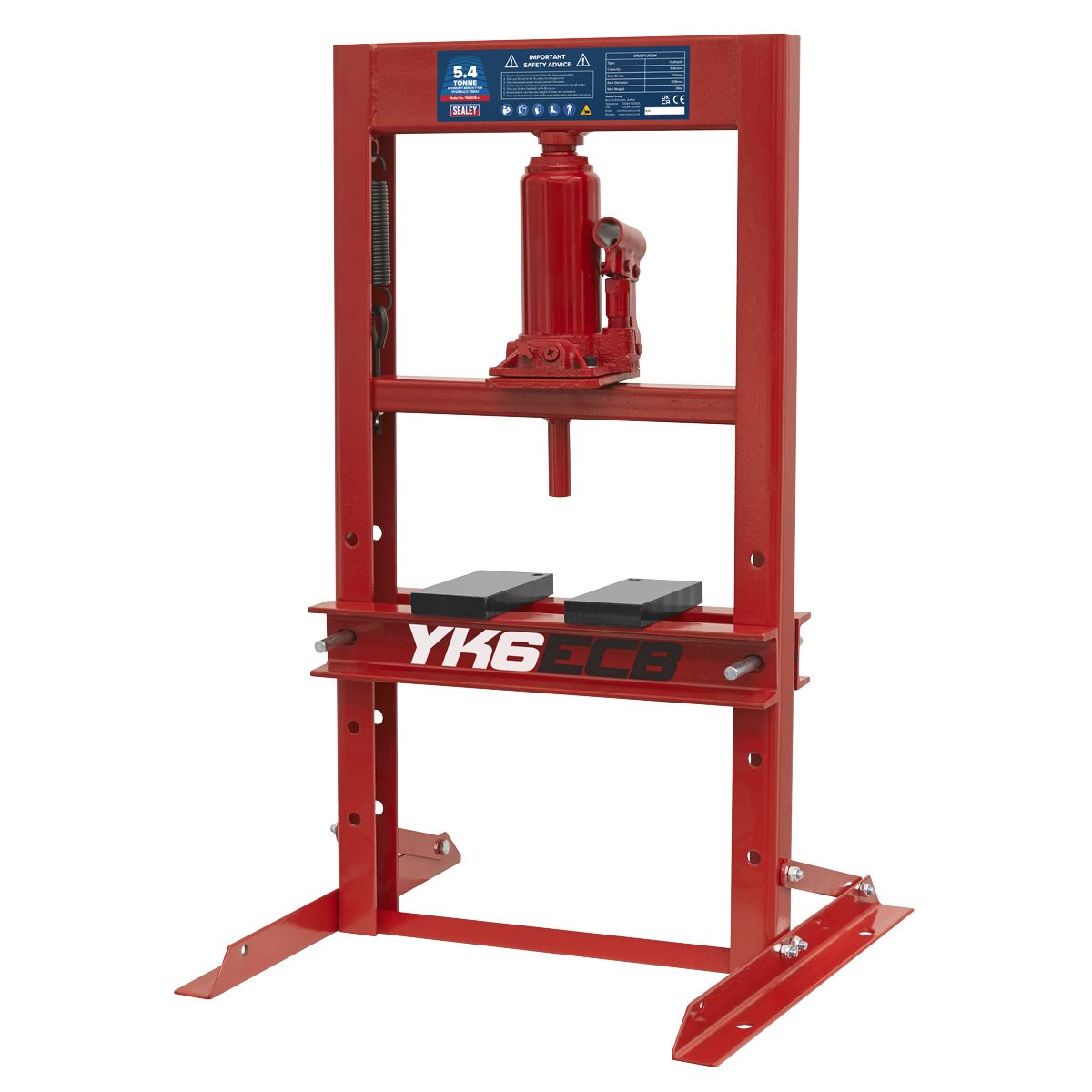 Sealey Hydraulic Press 5.4 tonne Economy Bench Type YK6ECB