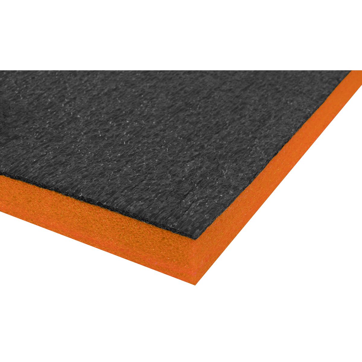 Sealey Easy Peel Shadow Foam Orange/Black 1200 x 550 x 30mm SF30OR