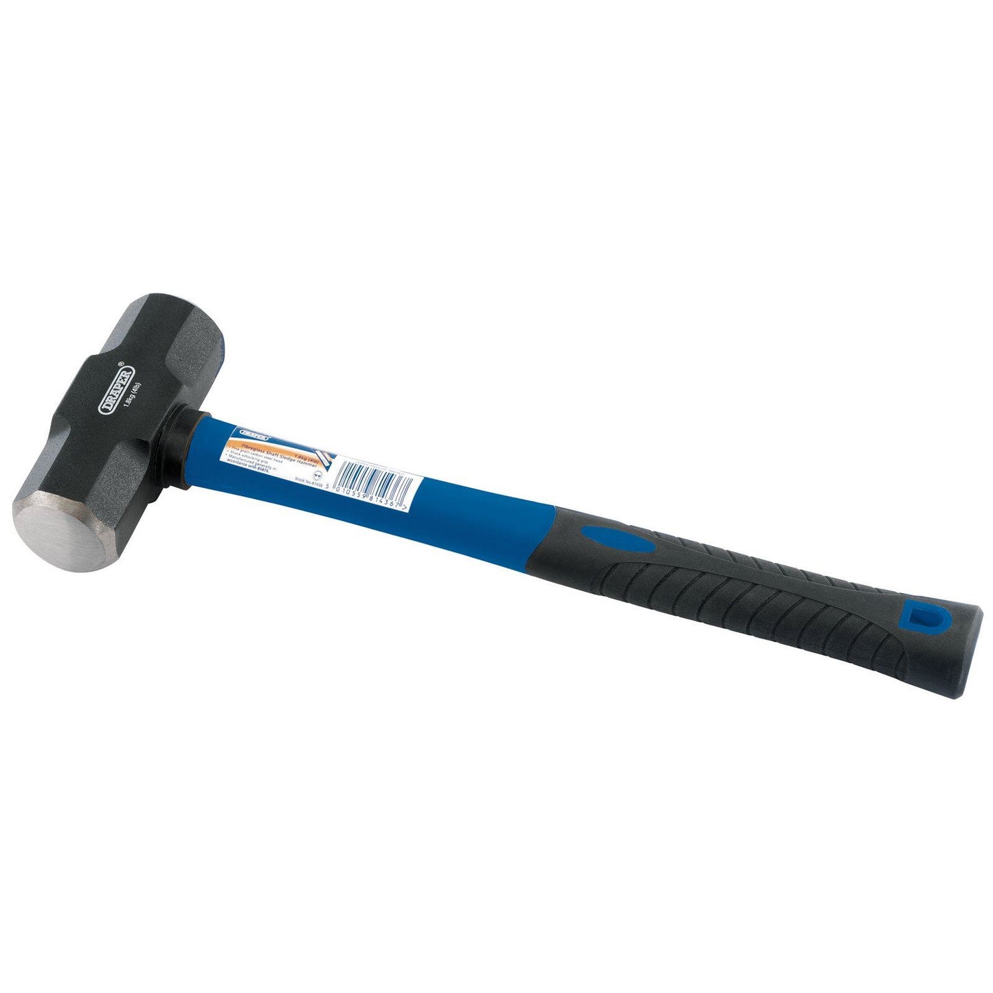 Draper 81436 Fibreglass Short Shaft Sledge Hammer 1.8kg - 4lb