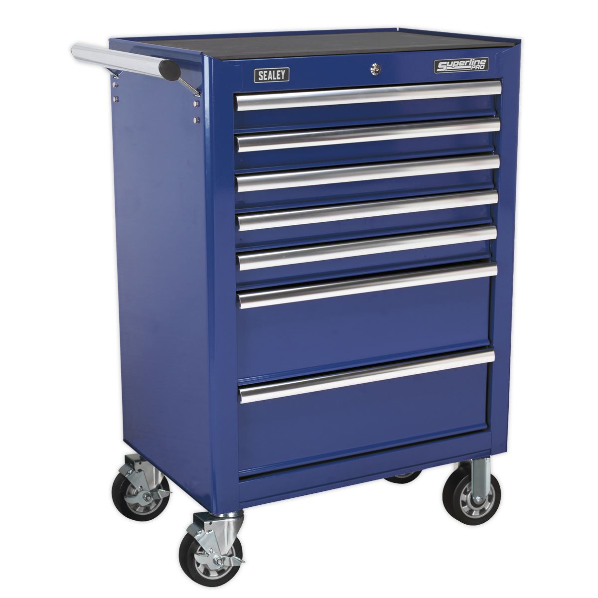 Sealey Rollcab 7 Drawer with Ball Bearing Slides - Blue AP26479TC