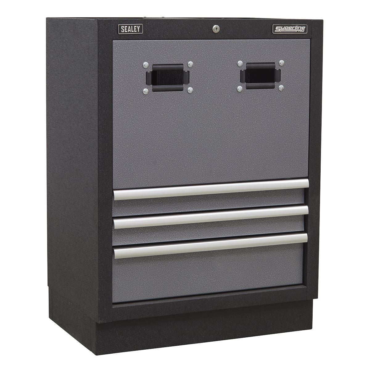 Sealey Modular Storage System Combo - Stainless Steel Worktop APMSSTACK16SS