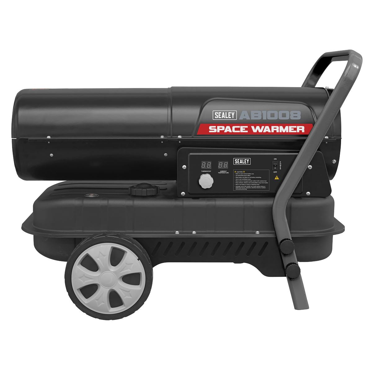 Sealey Space Warmer Par/Ker/Die Heater 100,000Btu/hr with Wheels AB1008