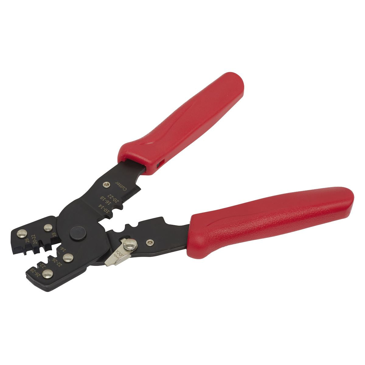 Sealey Non-Ratcheting Crimping Tool Insulated/Non-Insulated Termina AK3850