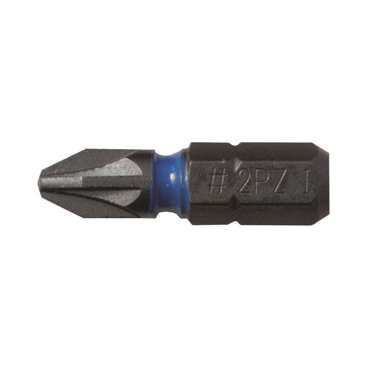 CK Tools Blue Steel Impact Screwdriver Bit 25mm PZ1 T4560 PZ1