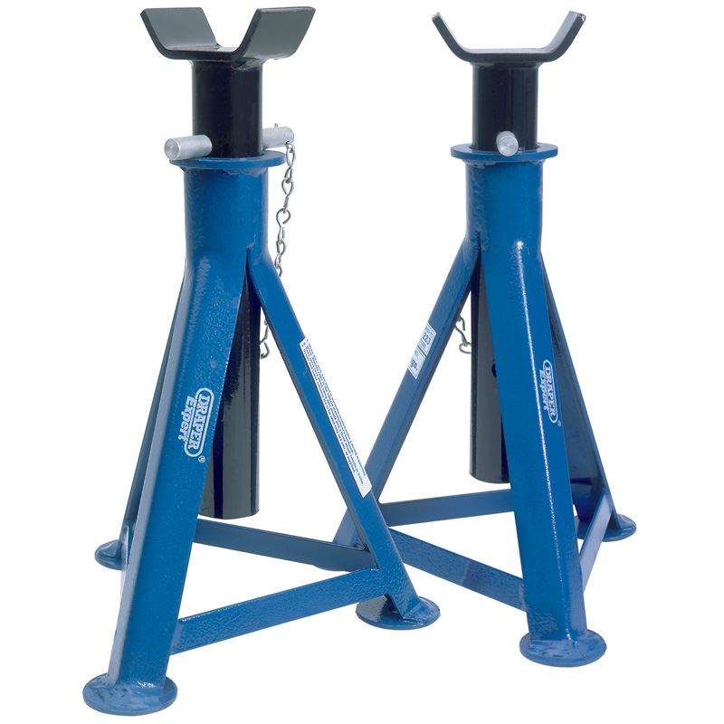 Draper Tools 54721 AS2000 Pair Expert Axle Stands 2 Tonne Each 520mm High New